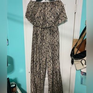 Snake skin jumpsuit